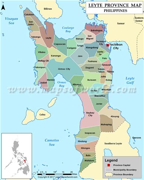 leyte municipalities list|Province of Southern Leyte .